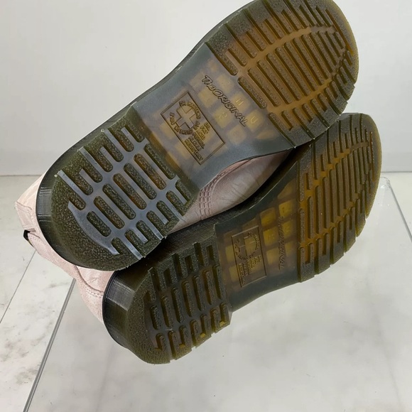 Dr. Martens 1460 Pascal Shell Pink White Tie Dye Print suede - Picture 5 of 7